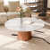 Yardley Round Coffee Table Wooden Pedestal Table