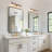 4-Light Dimmable Modern Brass Vanity Light