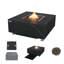 Square Smokeless Fire Pit Table-718592767-718592765