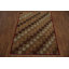 Tapis à carreaux de style Gabbeh 5 x 7 ajoutant de la chaleur à n'importe quelle pièce