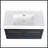 36 Inch Wall-Mounted Bathroom Vanity With Sink-240378940