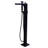 39" Floor Mount Freestanding Ultra High Flow Tub Filler with Sleek Handheld Shower-72933021
