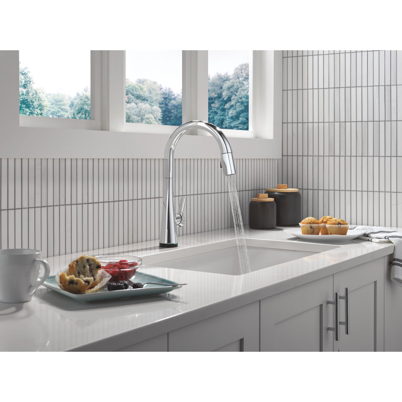 Monrovia Touchless Bar Faucet with Touch Technology, Lumicoat  Chrome