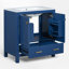 Ensemble de meuble-lavabo simple 30 po Danaijah-641286987
