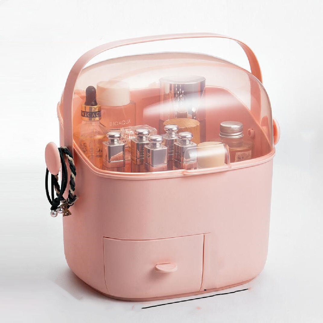 Glynis Cosmetics Storage Box Latitude Run Finish: Pink