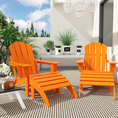 Shawnna Foldable Outdoor Adirondack Chair