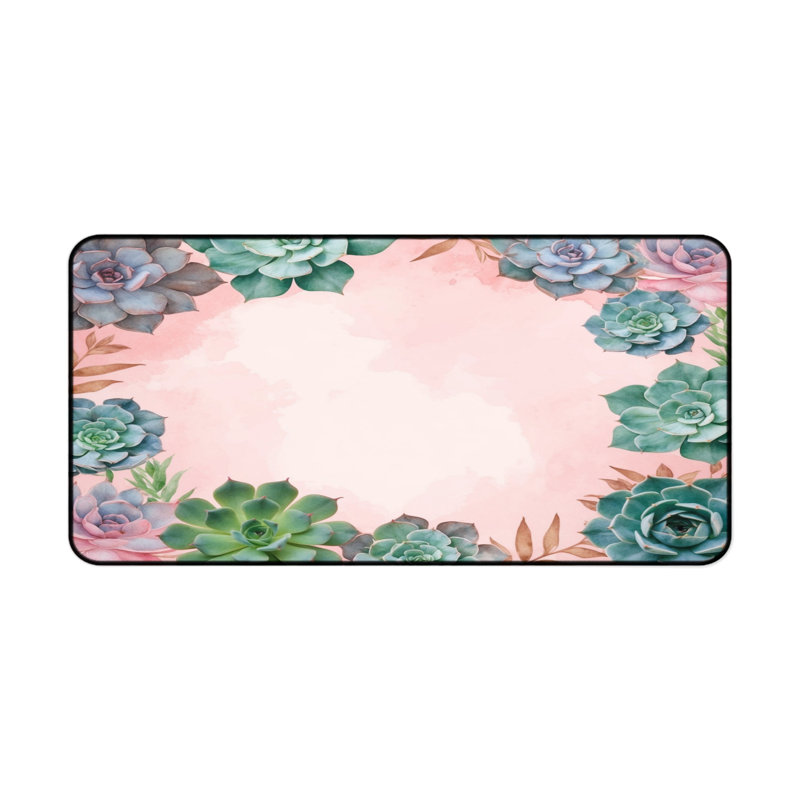 Polyester Desk Pad, 14.4x12.1