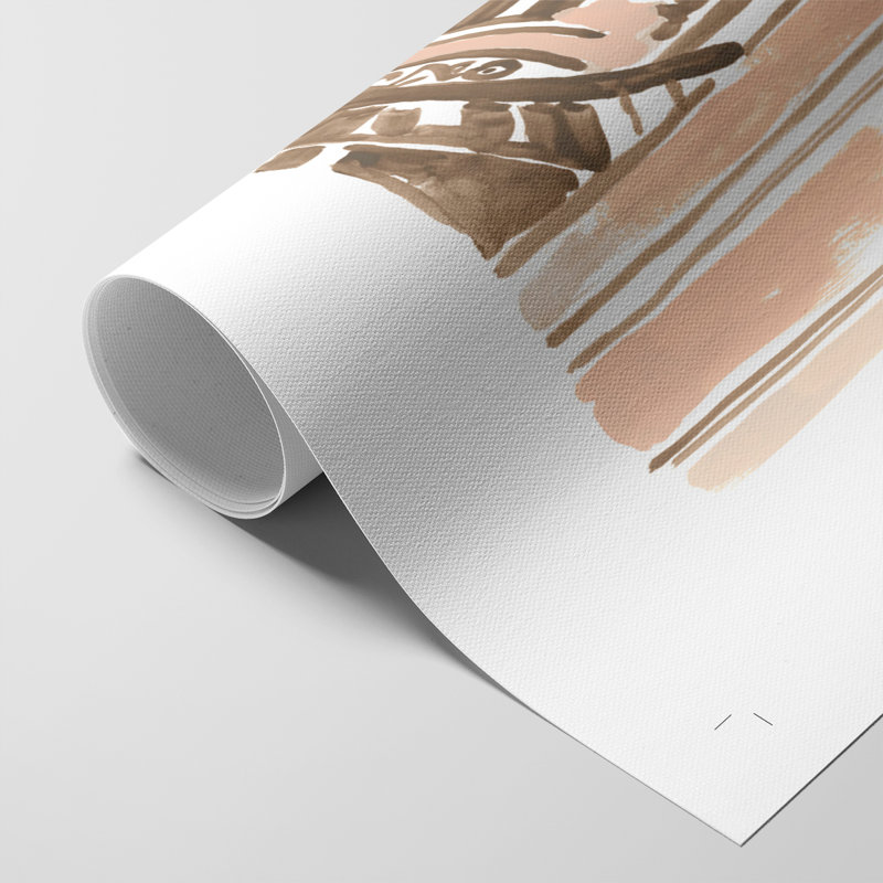 Blush Architecture Study IV - Impression sur toile seulement - NON-CADRE, H 18 po x l 12 po