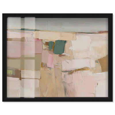 «Earthy Glam Gold II Boho Decor Shadowbox» par Art Remedy