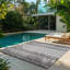 Tapis intérieur / extérieur tissé à plat toutes saisons Paseo Astrid-99190347