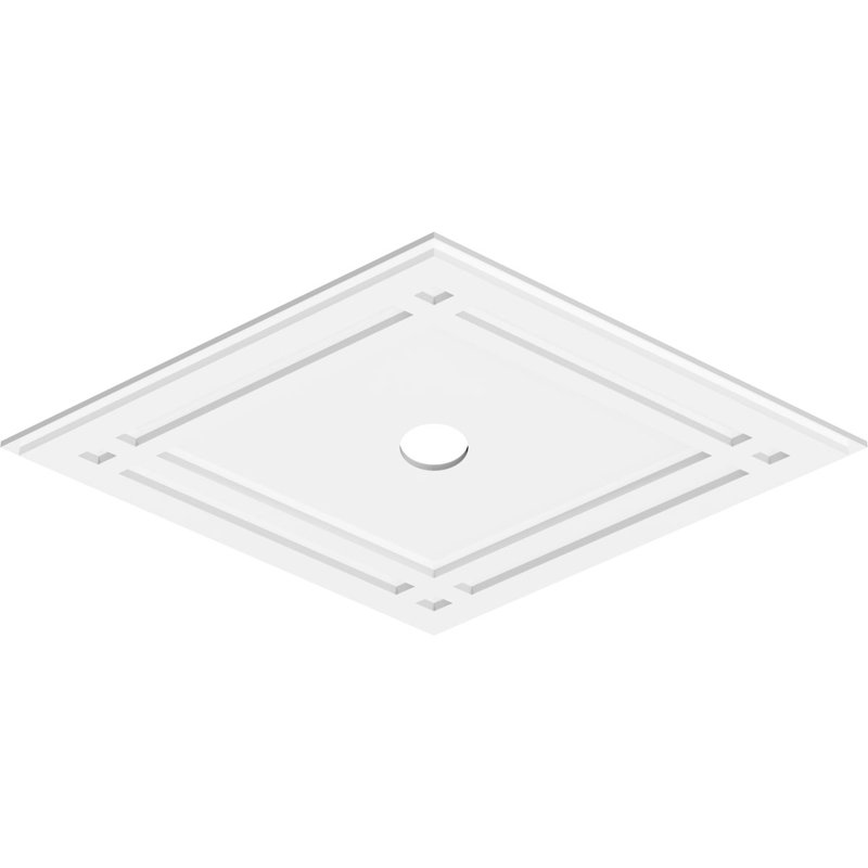 Diamant intérieur 3 po Diamond, H 25,375 po x l 38 po x P 1 po