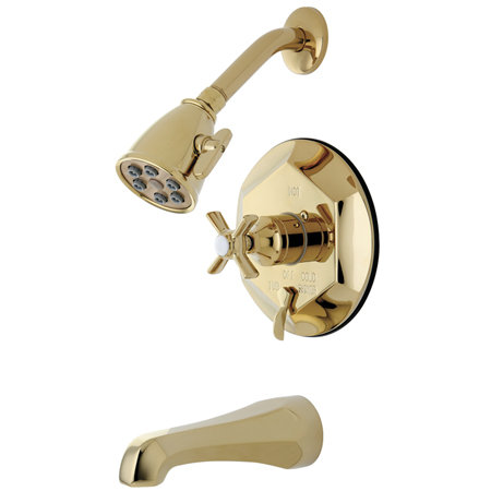 Robinet de baignoire et de douche Millennium, Laiton poli