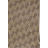 Hand-Knotted High-Quality Tan and Taupe Area Rug
