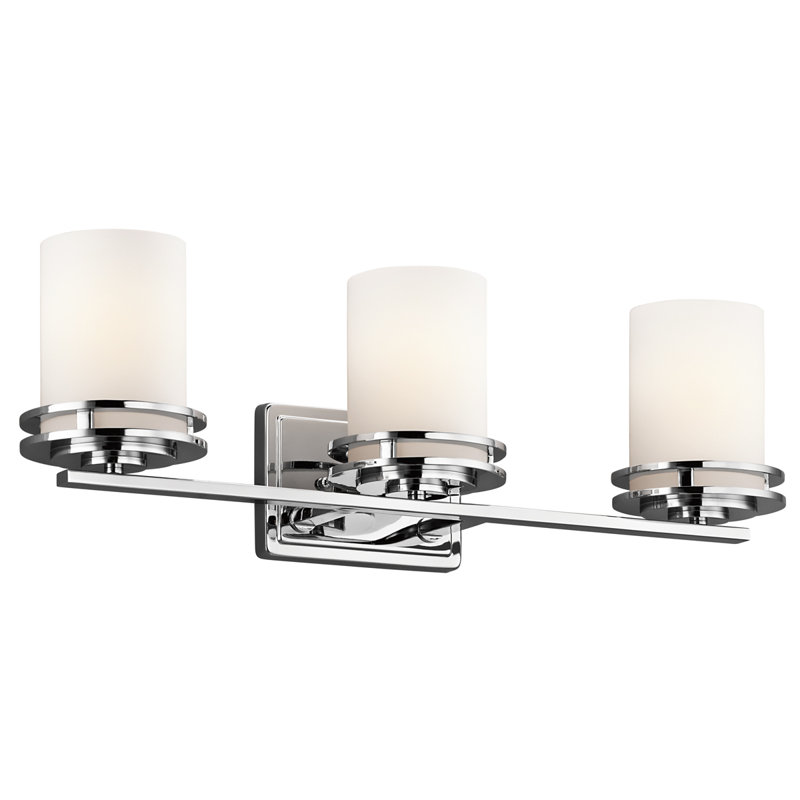 Hendrik 3 - Light Dimmable Vanity Light, Chrome, Incandescent