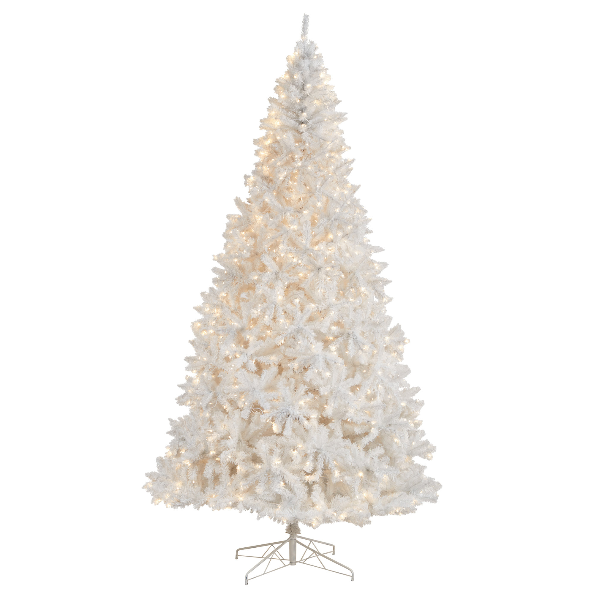 Lighted Artificial Christmas Tree, 10' H