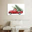 Camion de Noël rouge-2043576353