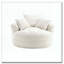 Fauteuil Boucle rembourré, sans assemblage-1713454311