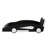 Race Car-Shaped Platform Bed With Wheels-1677034003