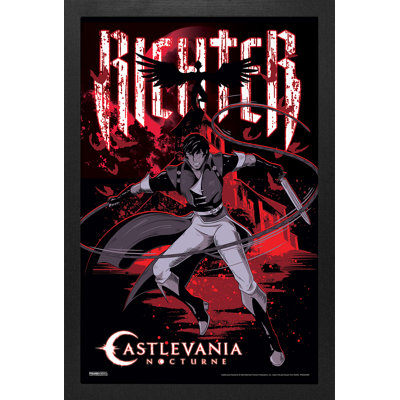 Castlevania: Nocturne - Richter, reproduction encadrée 11 x 17