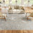 Nourison Botanical Washables 5' x 7' Ivory Multicolor Farmhouse Indoor Rug-889219906-890207861
