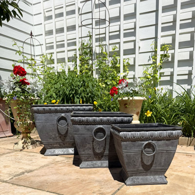 Ensemble de 3 pots à fleurs Bramhall