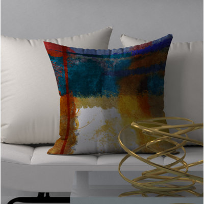 Sensational Pleases Square Pillow Cover & Insert