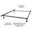 Roulettes pour tapis standard