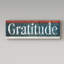 « american gratitude », art textuel sur toile tendue-26859236