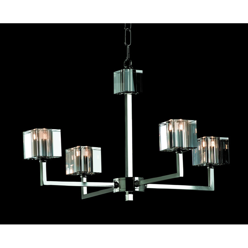 Kilmarnock 4 - Light Shaded Chandelier