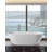 Anaie 65'' x 29.5'' Soaking Solid Surface Bathtub