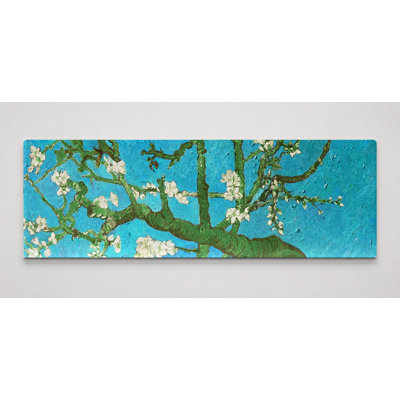 Fleurs d'amandier (1890) - Art mural sur toile panoramique
