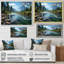 «USA Yosemite National Park Landscape III - États-Unis, art mural, montagne et rivière», reproduction d'art-1154847491-1183645281-1194269103
