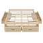 Lit plateforme avec 6 tiroirs de rangement-571425745-571425748