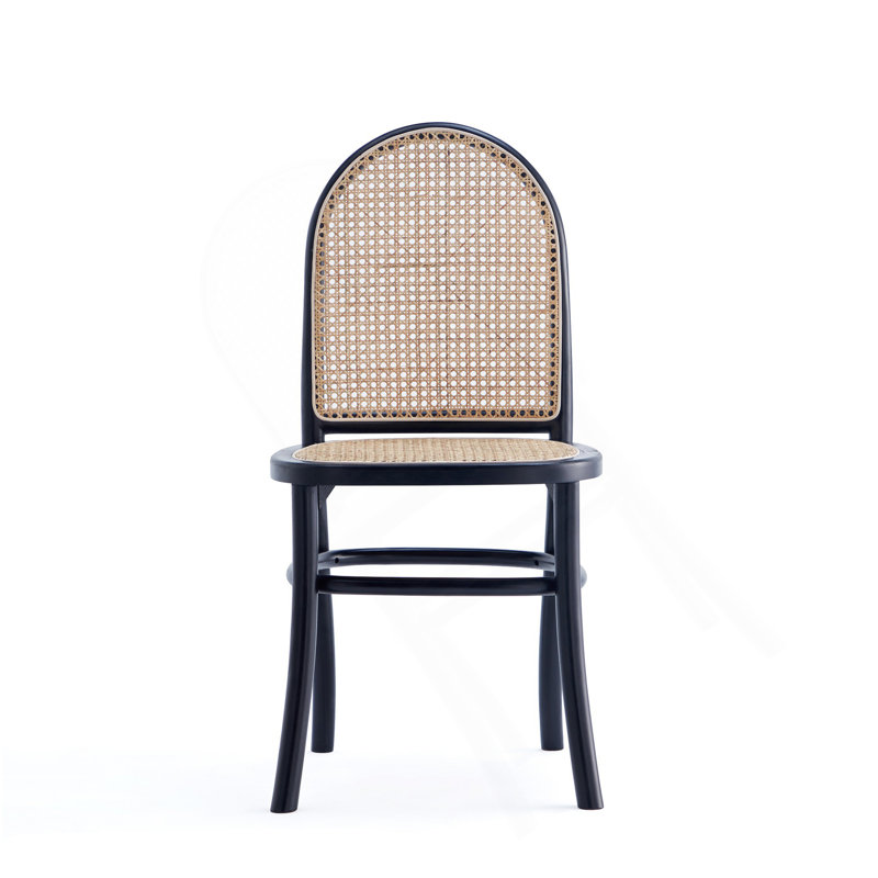 Chaise de salle à manger en noir