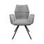 Lusso Fabric Dining Armchair-2129059234