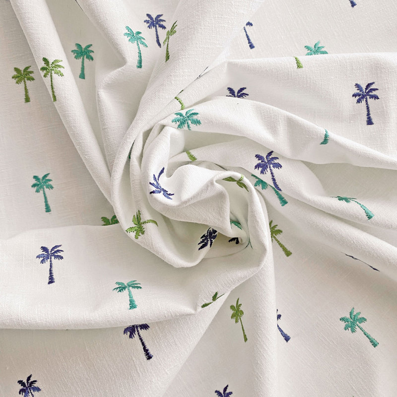 Belize Tampa Aqua Fabric