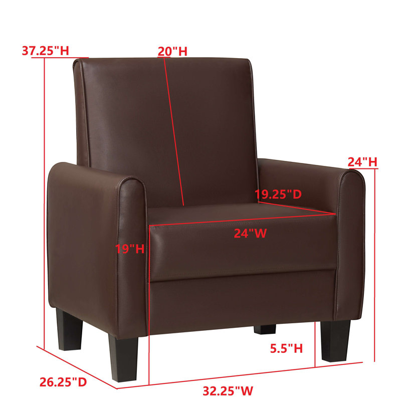 Fauteuil d'appoint, Brown