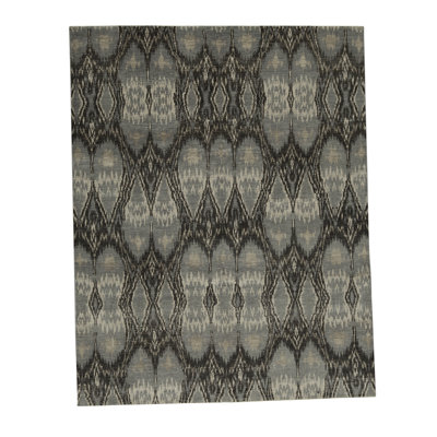 Wool Ikat Area Rug