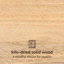 Tablette de présentation murale en bois massif à 2 niveaux Fuller-1419739402
