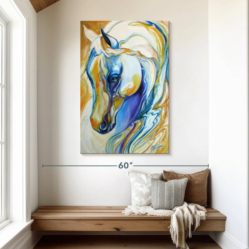 Brampt Arabian Abstract, 48" H x 32" W