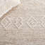 Tapis en laine / coton tissé à la main Angadveer de couleur ivoire / beige-2092742152