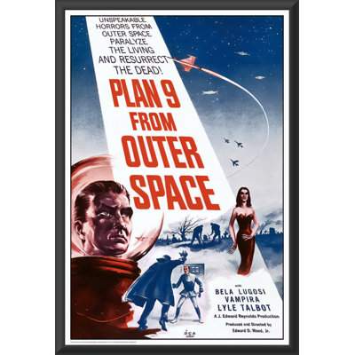 «Plan 9 From Outer Space Vintage», affiche de film