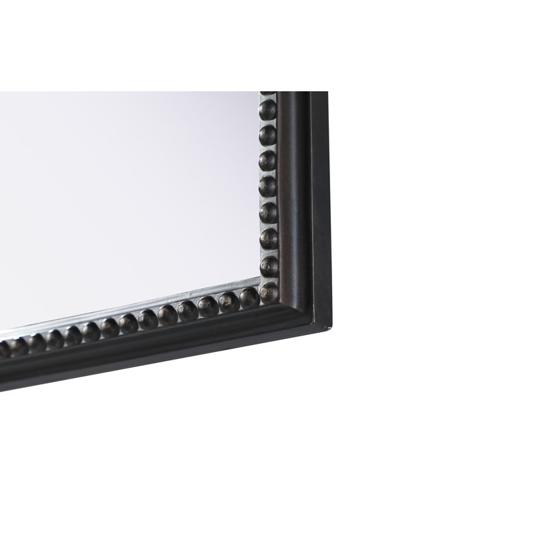 Miroir Monikah, 36 po x 22 po, Bronze vintage