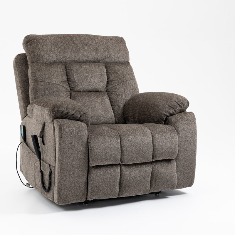 Fauteuil électrique Old Age, Marron foncé