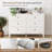 3-Piece Drawer Dresser Set,White