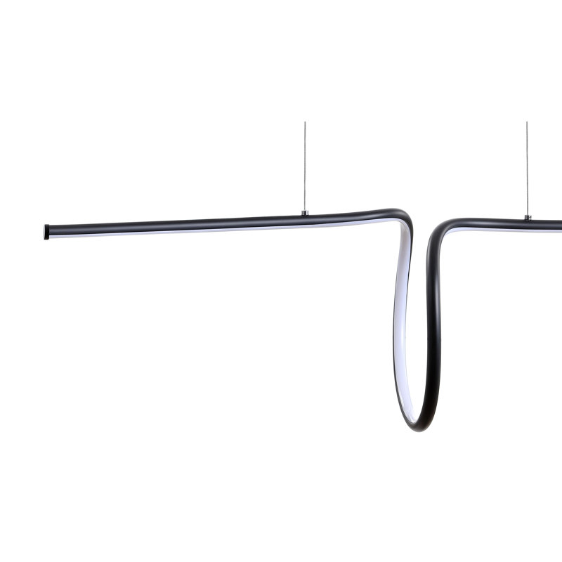 Cumby 1 - Light LED Pendant, Black