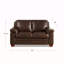 Causeuse en cuir Magnum