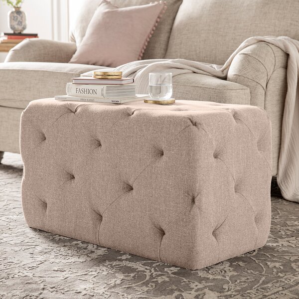 Kelly Clarkson Home Ada Upholstered Ottoman & Reviews | Wayfair