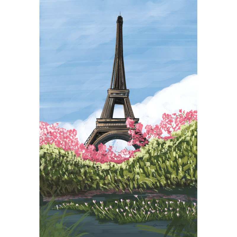 Take Me to Paris 1 Piece Wrapped Canvas Wall Art, 30cm H x 20cm W x 3.8cm D
