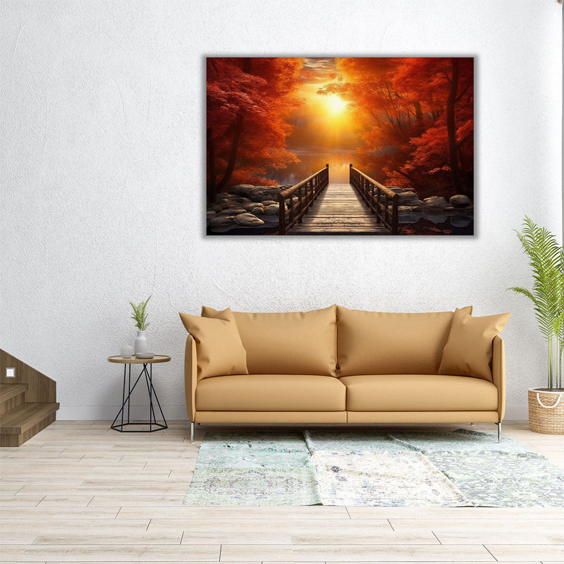 «Autumn Bridge Essence», H 20 po x l 30 po